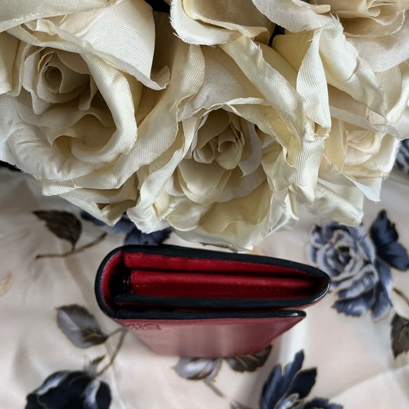 Loewe Red Leather Wallet - Picture 5 of 9